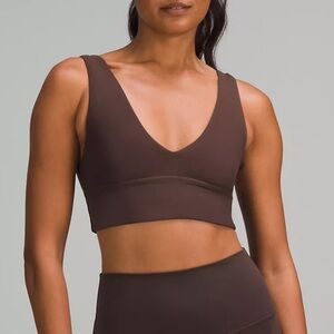 lululemon Align™ V-Neck Bra Light Support, A/B Cup in Espresso